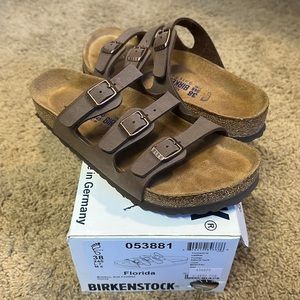 Birkenstock Florida Sandals sz 38 - like new!